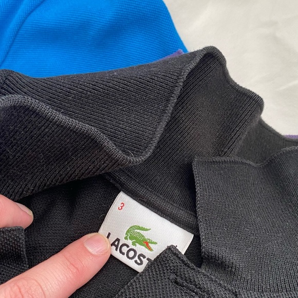 Men’s Lacoste polo and cashmere sweater lot - Picture 12 of 12